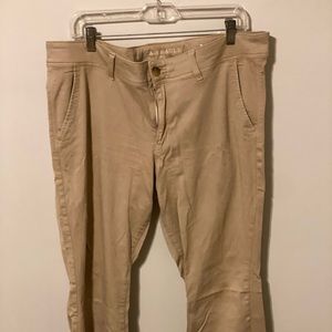 American Eagle Kickboot Khakis size 18